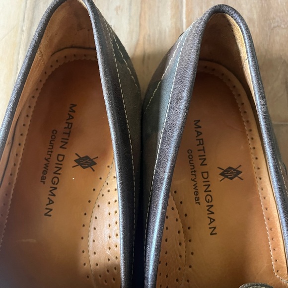 Martin Dingman Men's Camouflage Slip-On Loafers - Picture 5 of 6